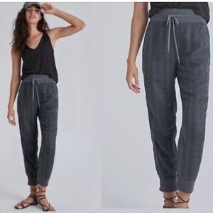 Anthropologie Kallie Leopard/Plaid Joggers - Size XS